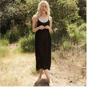 NWOT Dôen Scoop Neck Long Slip Black XS SOLD OUT